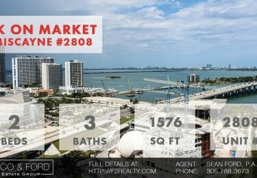 Photo of Back on the Market: 900 Biscayne Condo with View of Biscayne Bay